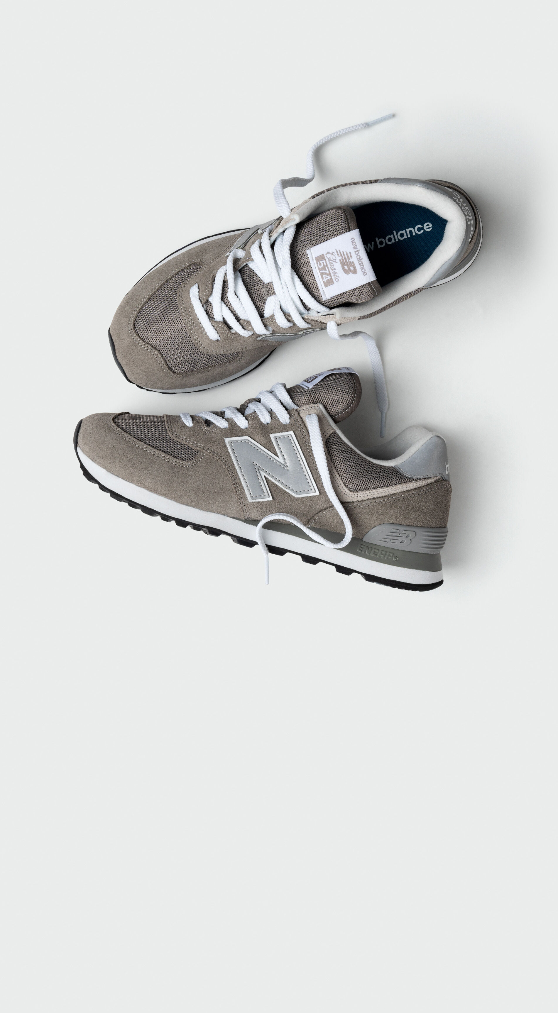 new balance 574 engineered erkek yeşil sneaker