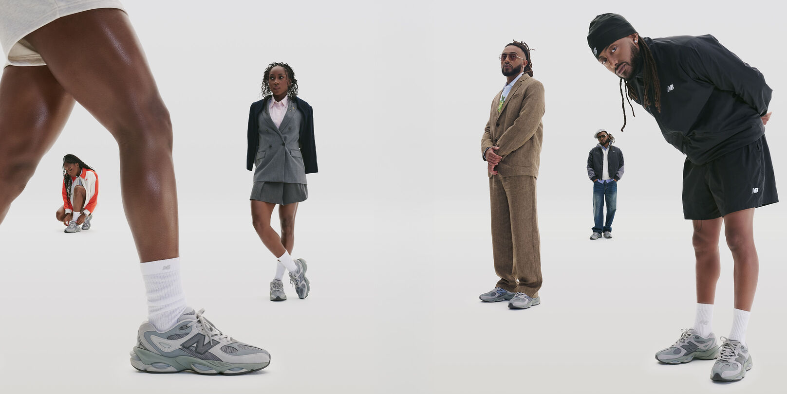 Amin&eacute; and Coco Gauff wearing the 983 