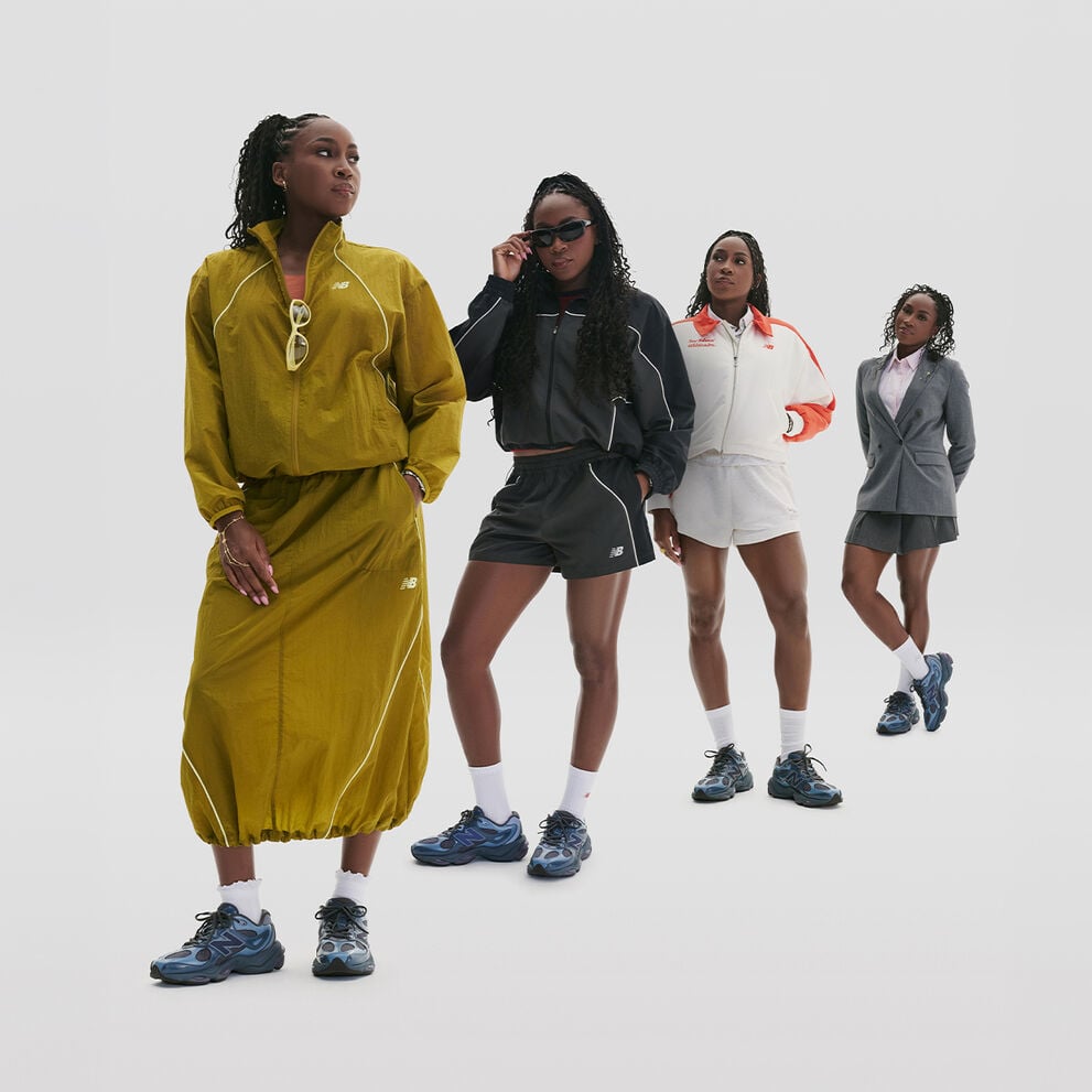 Coco Gauff wearing the 983