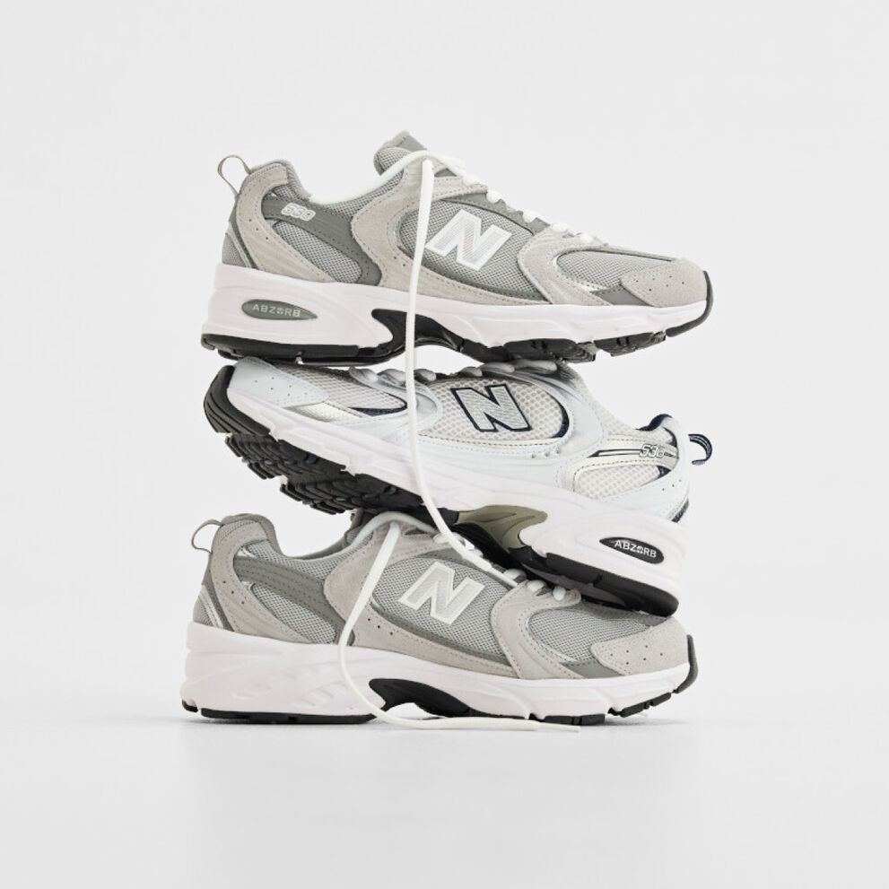 A pile of 530 shoes
