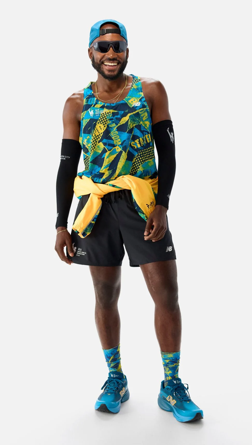 Person wearing&nbsp;TCS New York City Marathon Collection apparel.&nbsp;