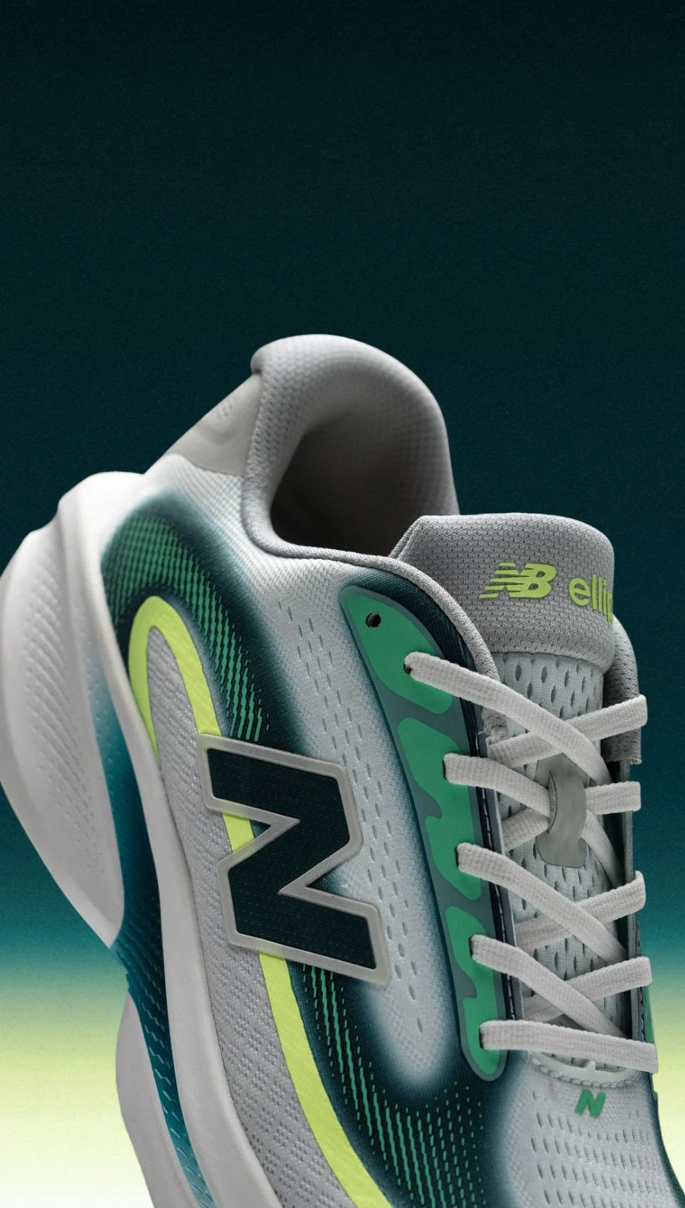 The Ellipse in front of a gradient background