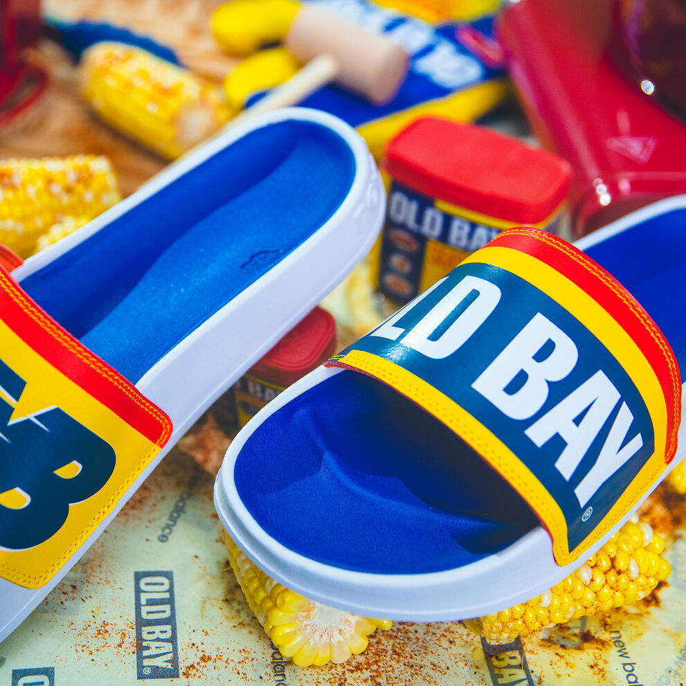 Limited Edition OLD BAY 200 Slide - New Balance