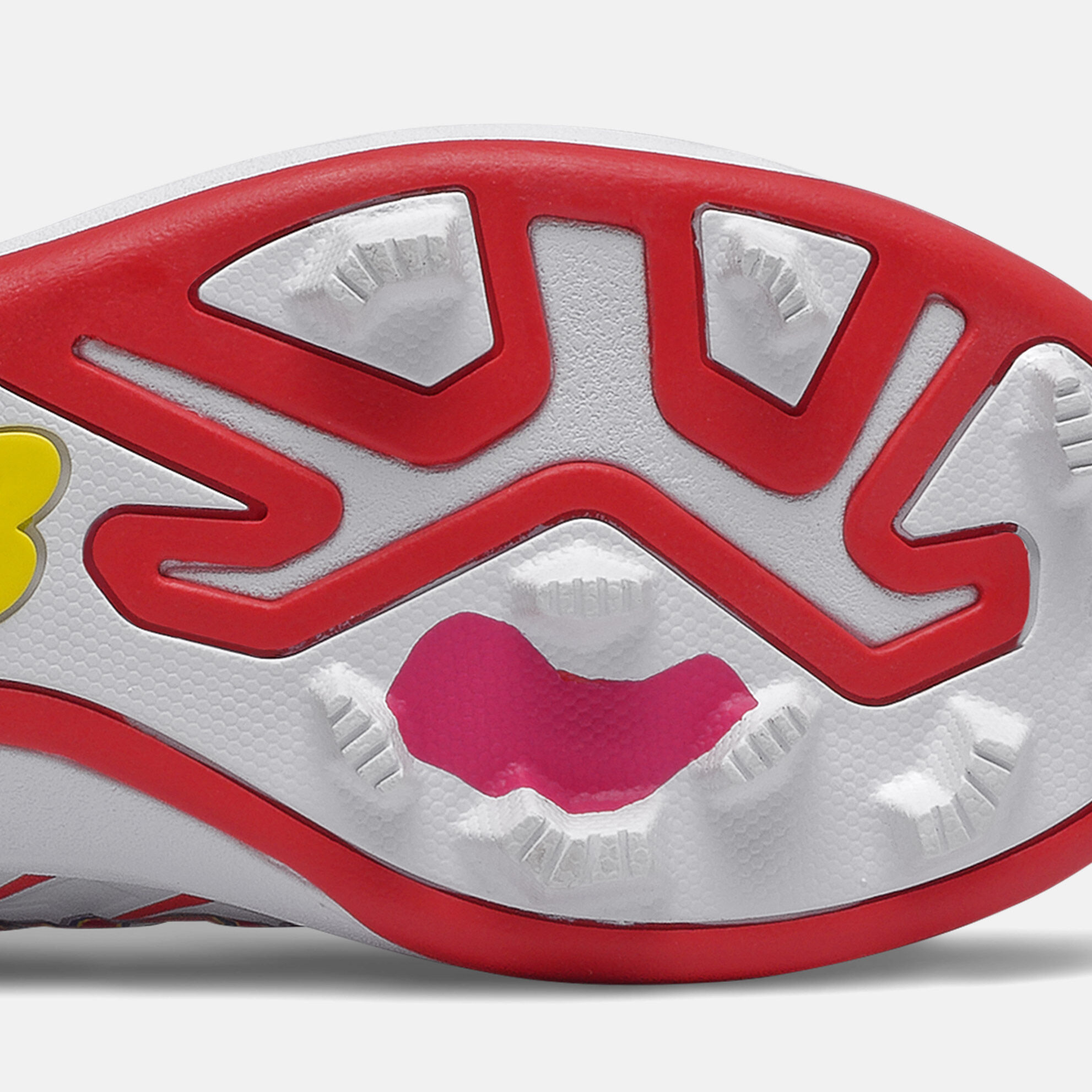 Bottom view of the molded cleat patter of the original flavored cleat.
