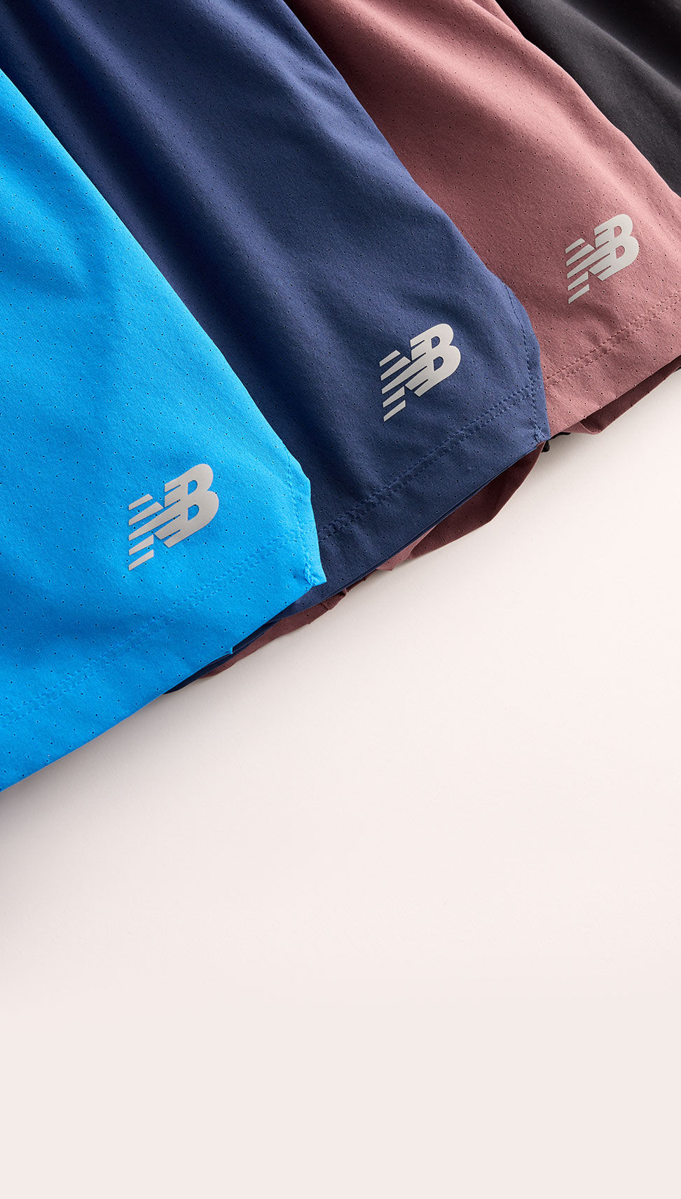 Detail image of men’s RC Shorts in multiple colors 