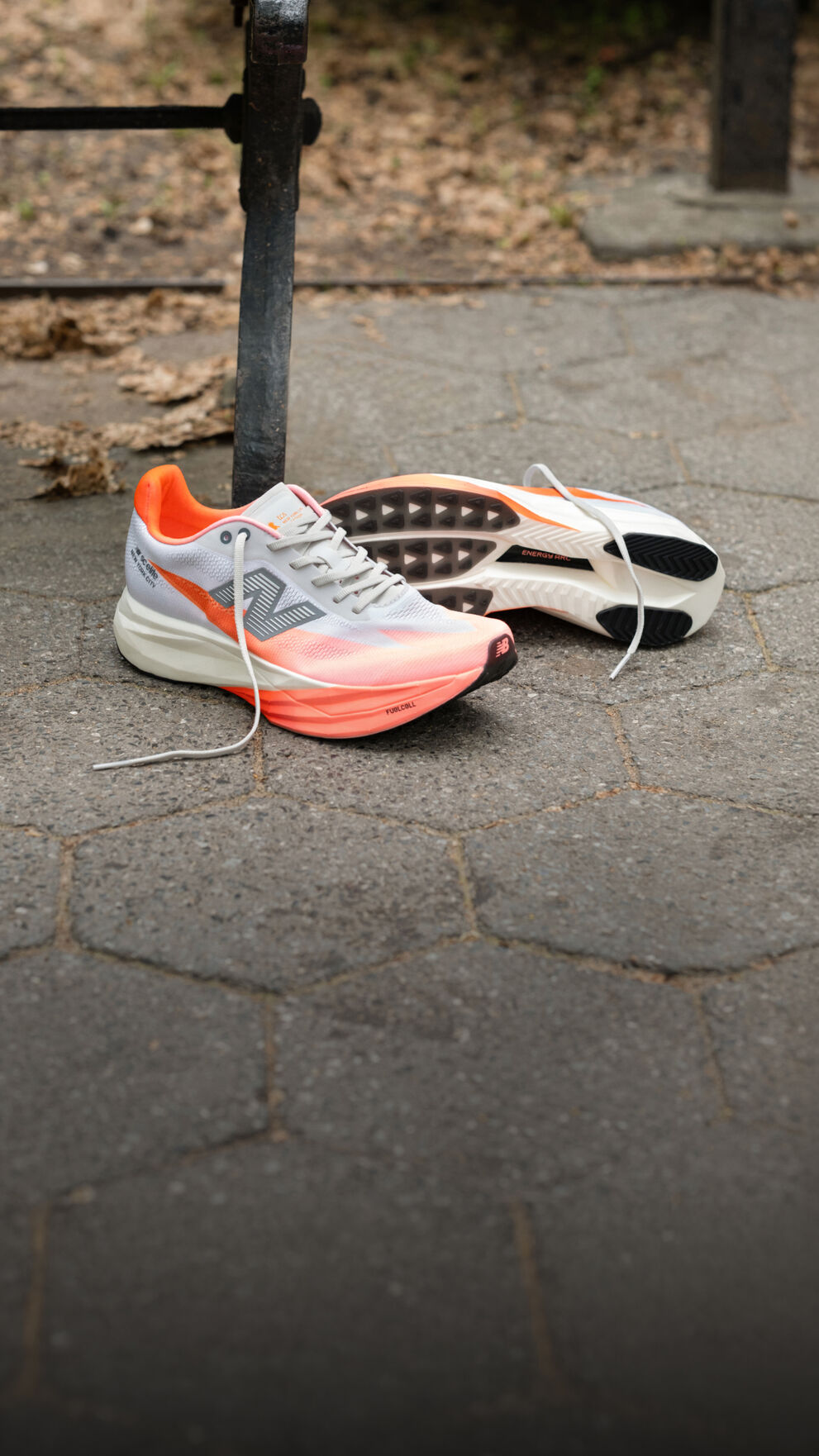 Pair of New York City Marathon edition FuelCell SC Elite shoes