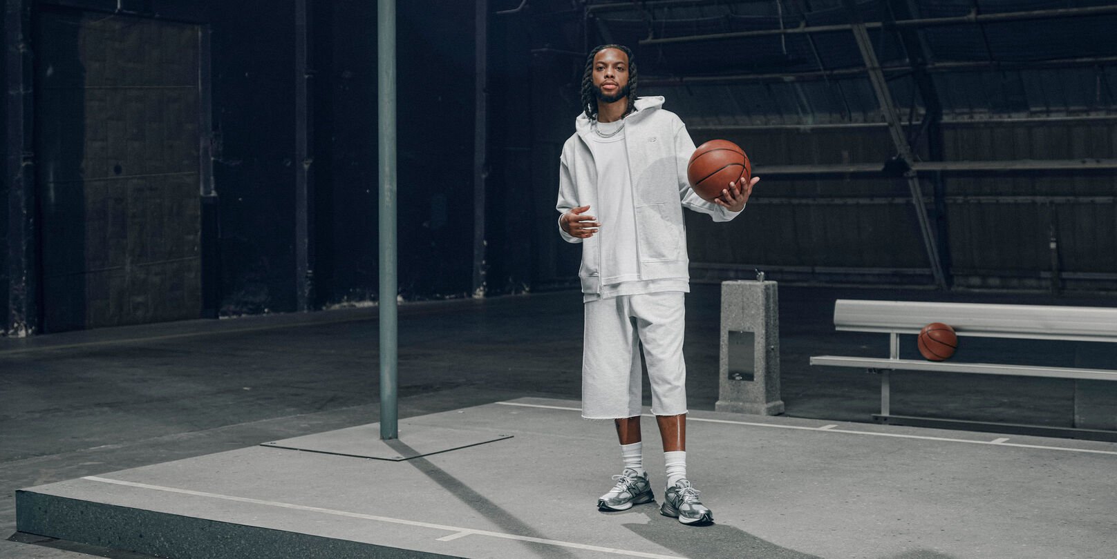 Darius Garland wearing ABZORB 2010 for Grey Days