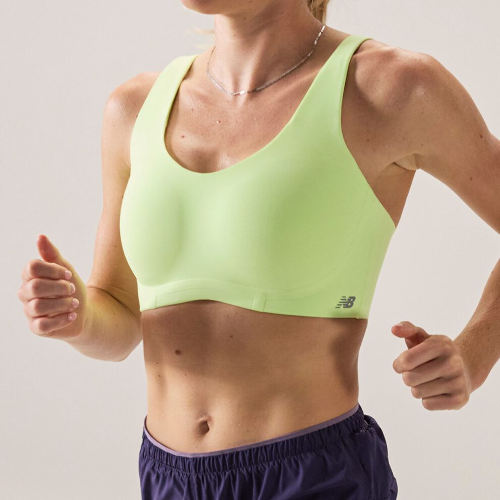 Margot Appleton wearing RC apparel running in studio. 