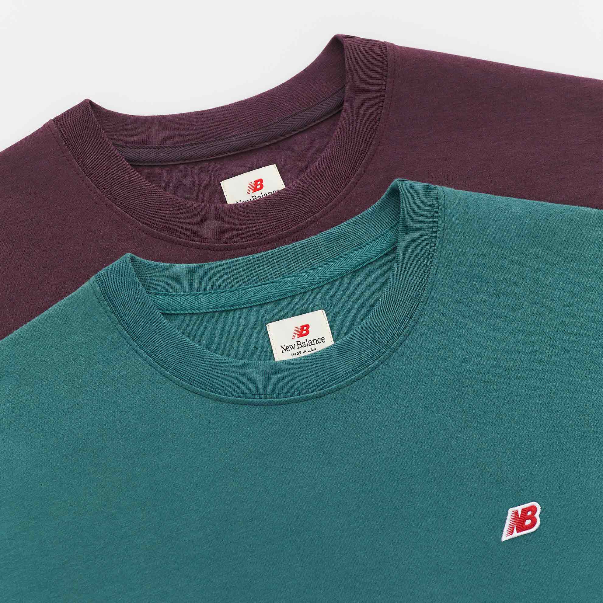 New Balance Men s Made in USA Core T Shirt Green Size S