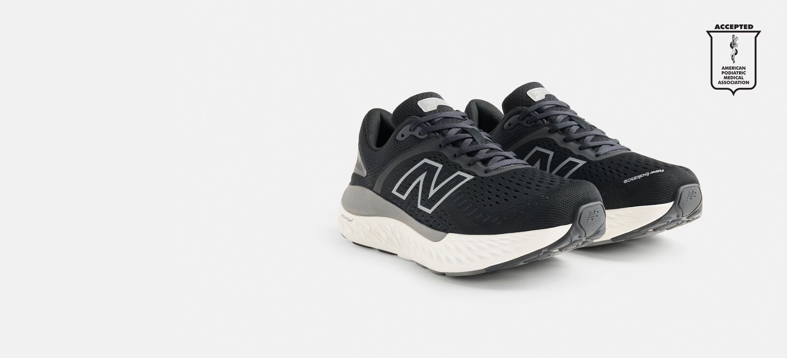 The Fresh Foam X 1540 on a grey background