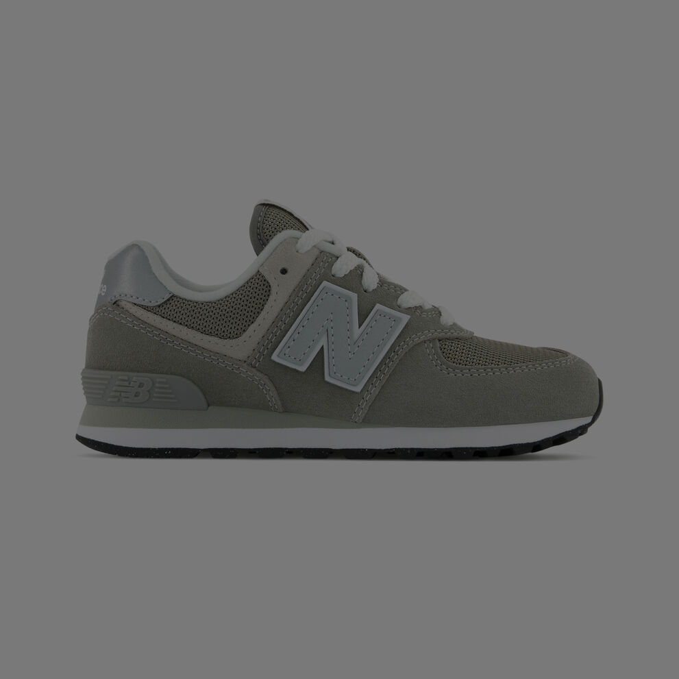 Kids New Balance 574 in grey.