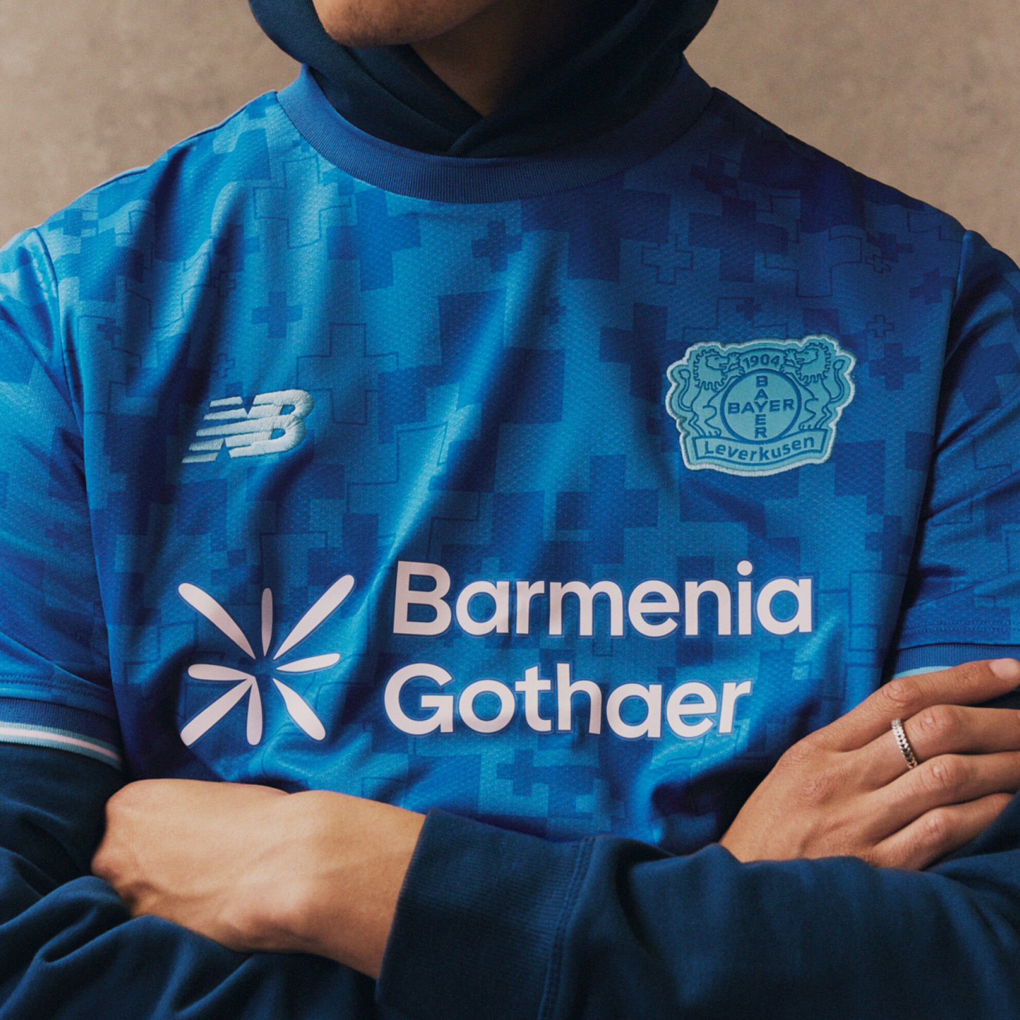 Bayer 04 Third Short Sleeve Jersey - New Balance