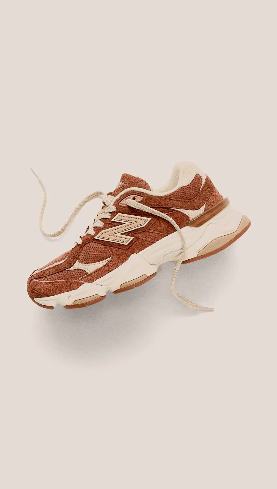 Side profile shot of shoe off-figure 