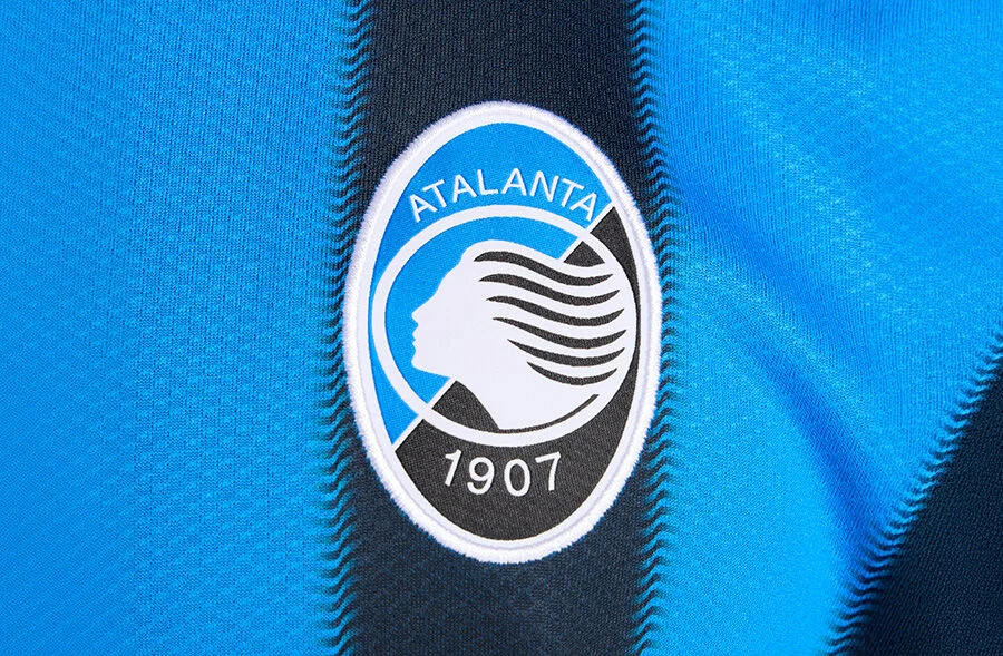 View of Atalanta logo.