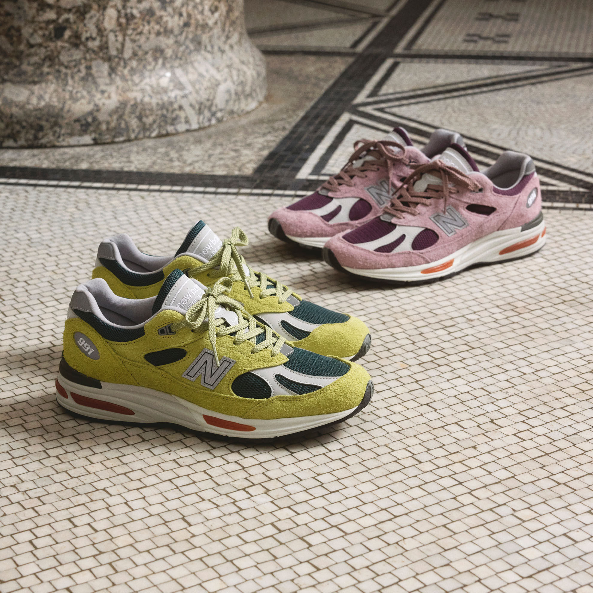 【NEW BALANCE】U991v2 Grape Sorbet Made in UK 991v2 Grape Sorbet - New Balance