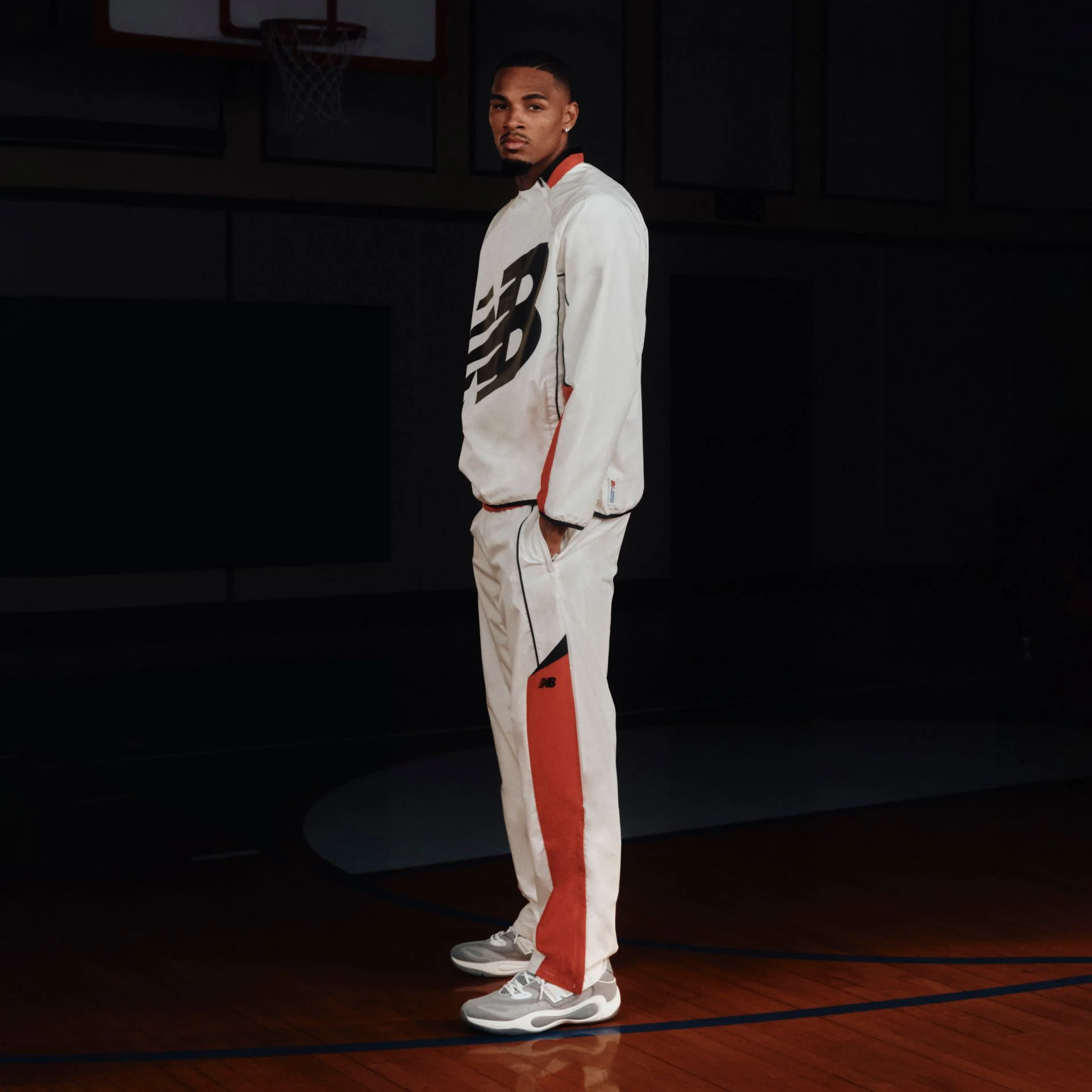 Dejounte Murray wearing P400 Low shoes.