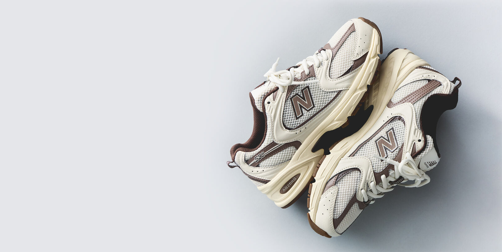 A pair of 530 shoes