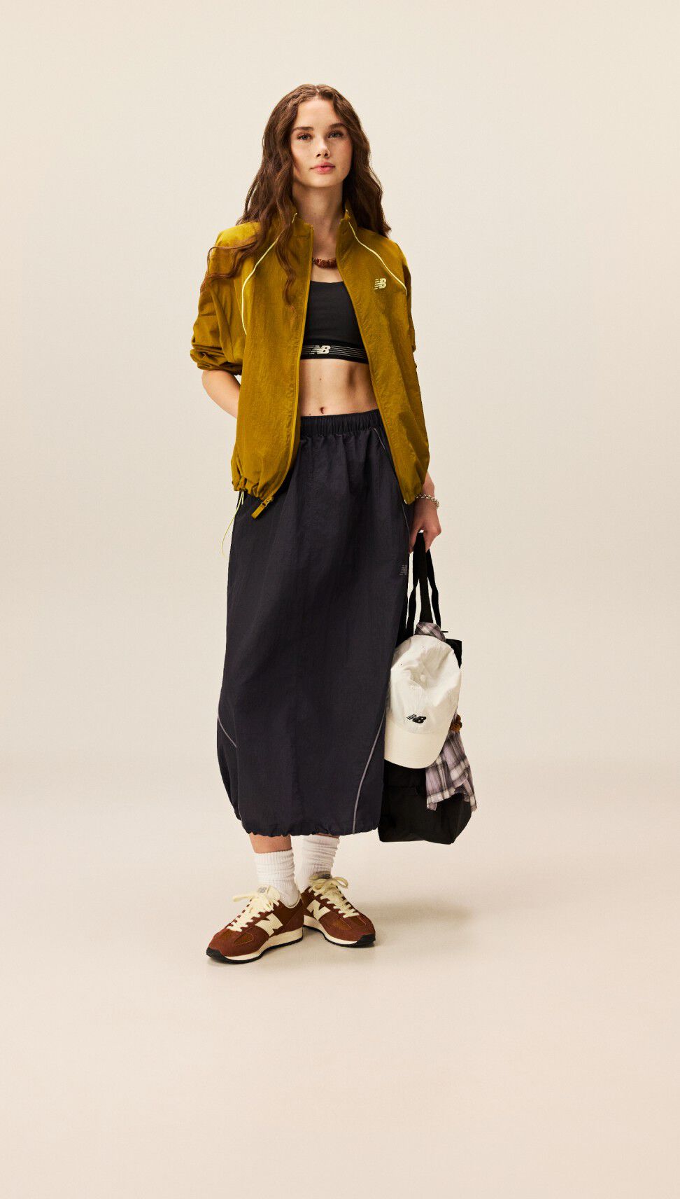 Woman wearing a pair of 471s 