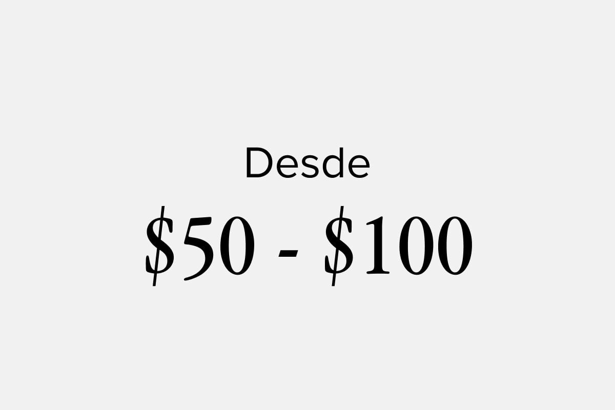 Desde $50-$100