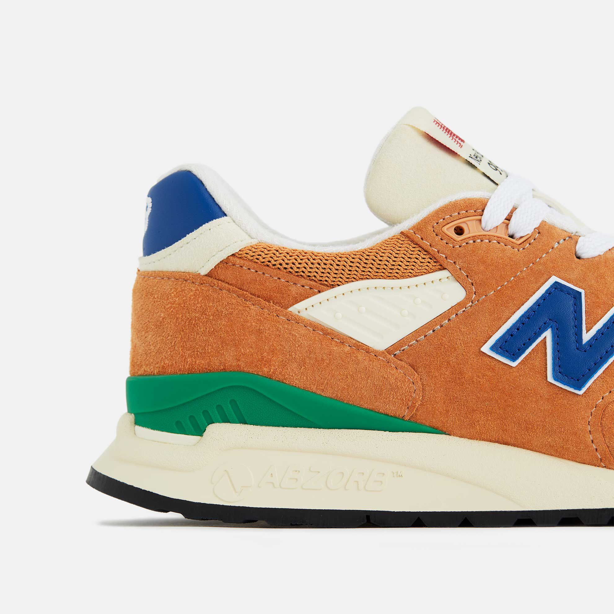 New balance store 988 herren orange