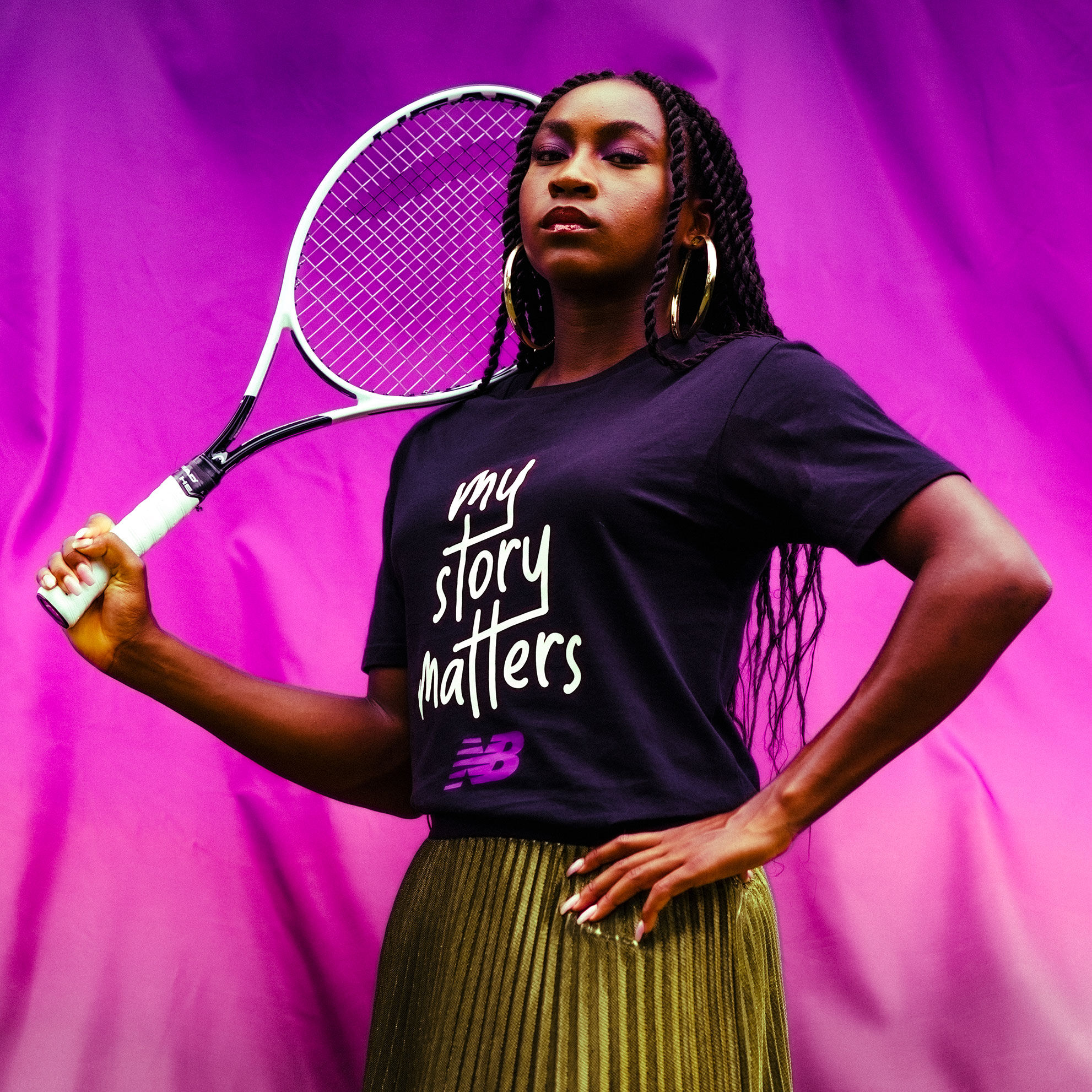 coco gauff new balance shoes