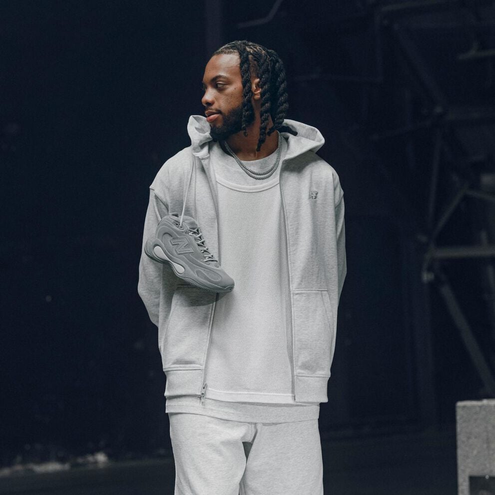 Darius Garland wearing the P400 'Grey Days'