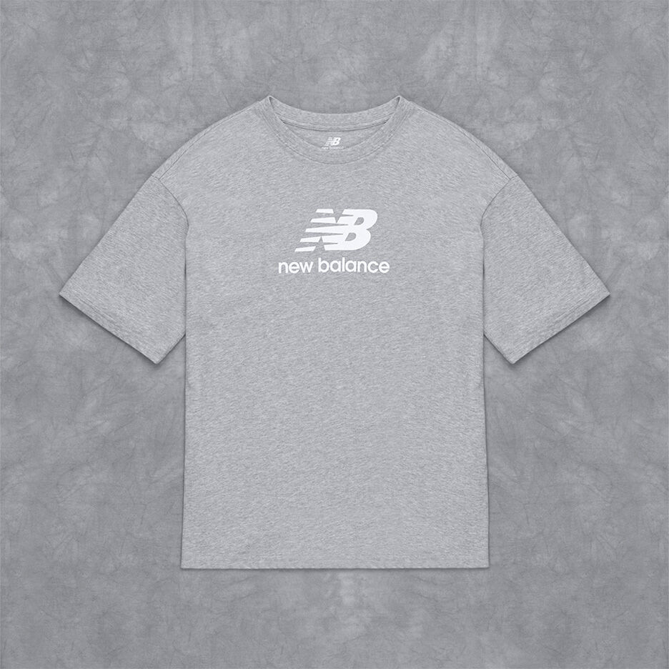 NB Essentials Stacked Logo Tee