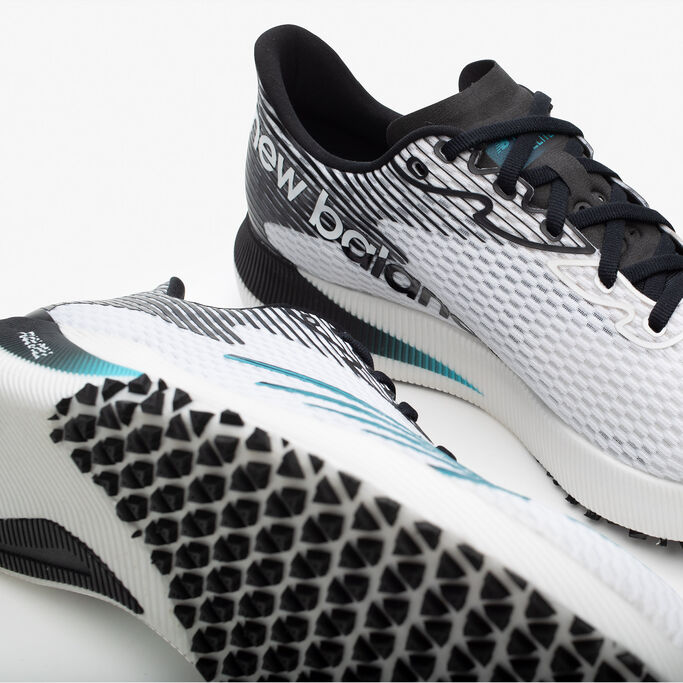 Detailed image of the shoe focusing on the black outsole.