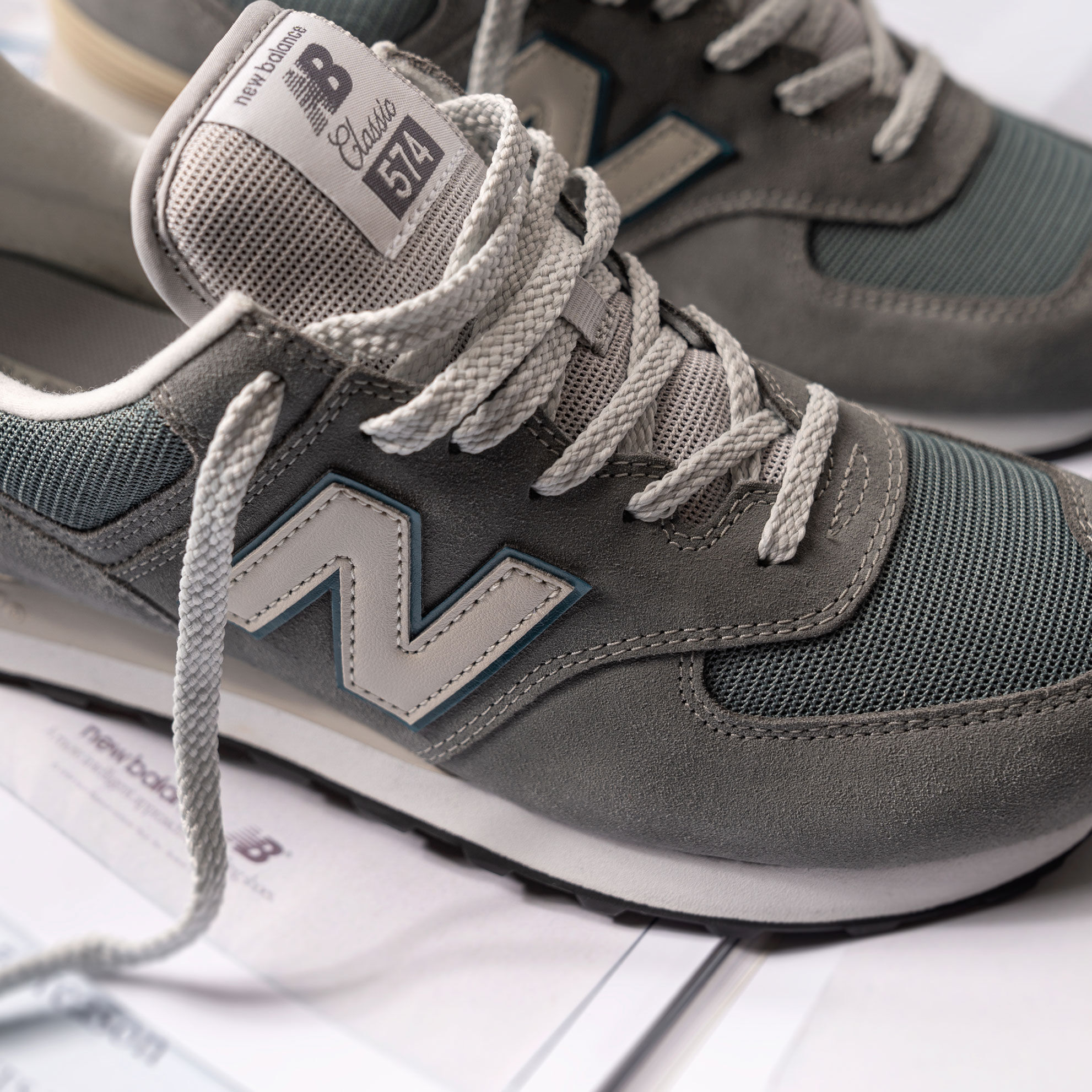 new balance 574 mens grey