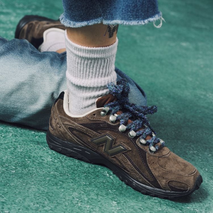 People wearing the Basketcase 204L shoes in studio. 