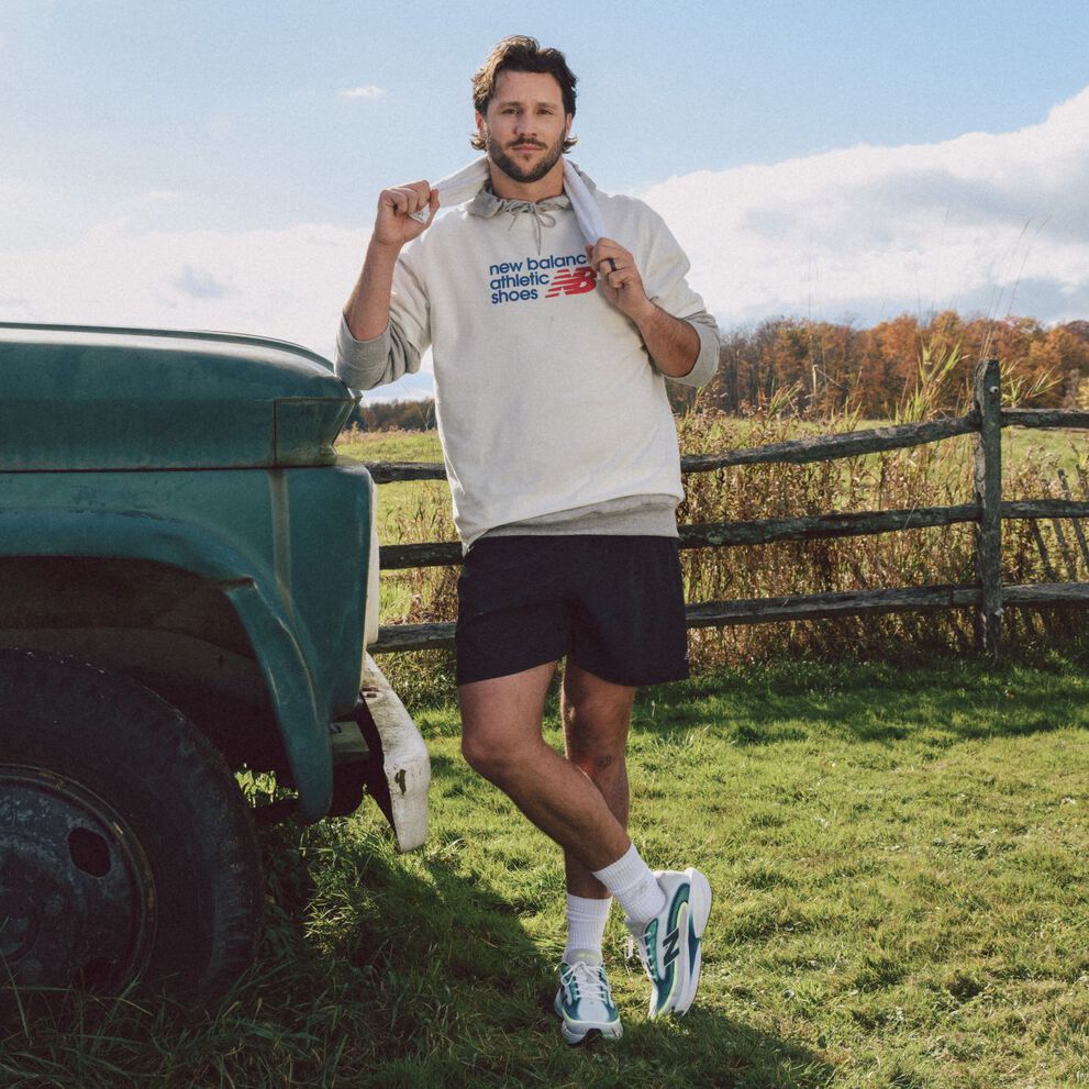 Josh Allen wearing Ellipse shoes.