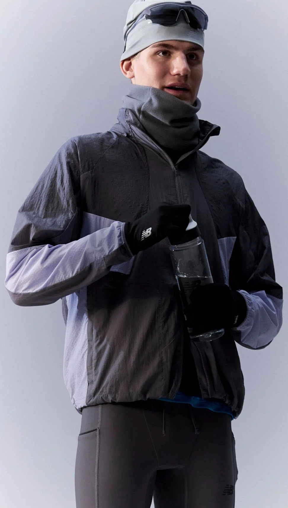 A man wearing RC Collection apparel. 