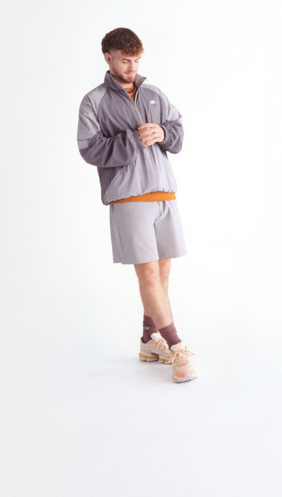 Harvey Elliott wearing the Warm Skies ABZORB 2000 shoes.