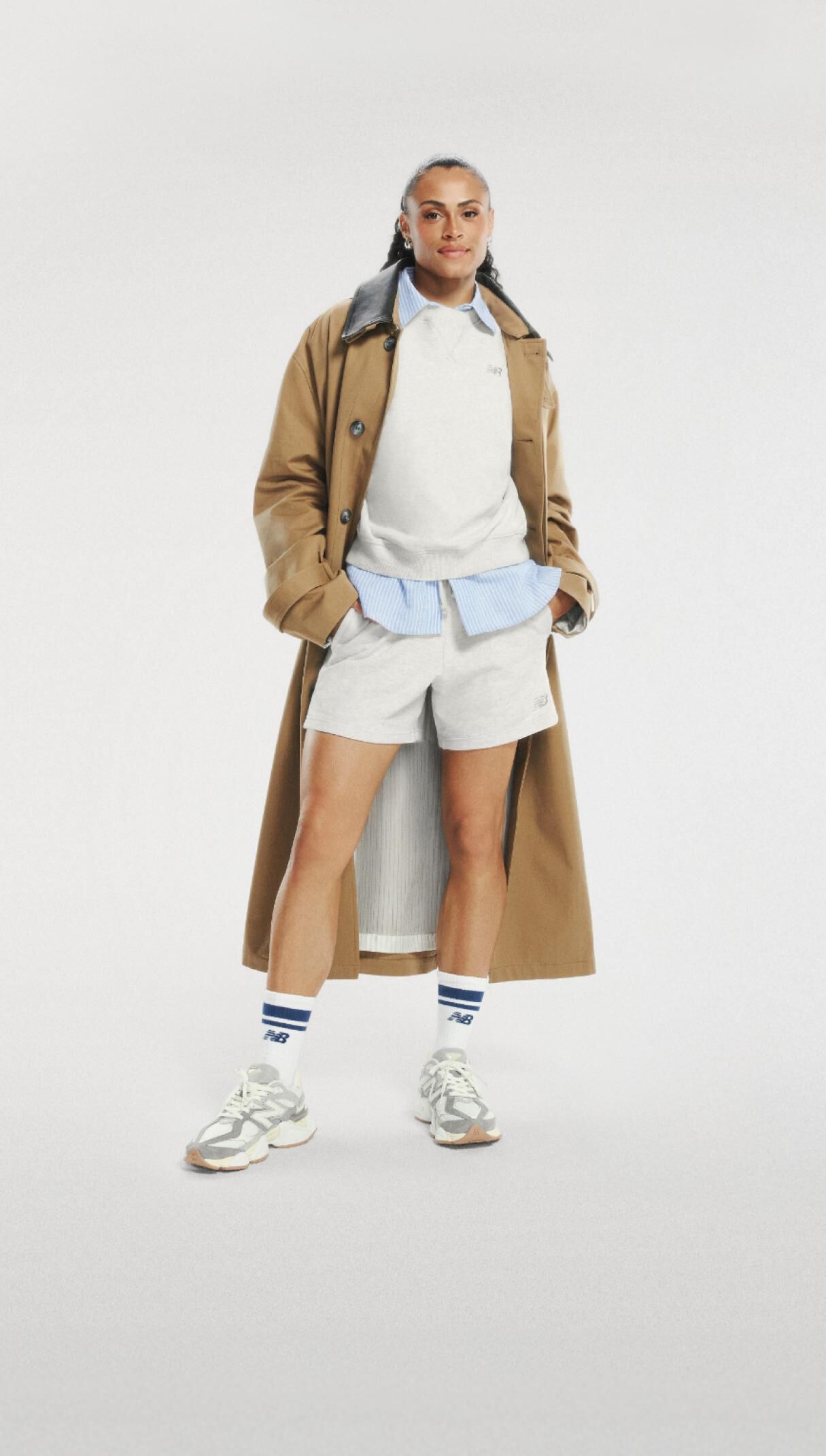 新品　BRIEFING SUMMER BASIC SHORT PANTS New Balance 9060 with Shorts | TikTok