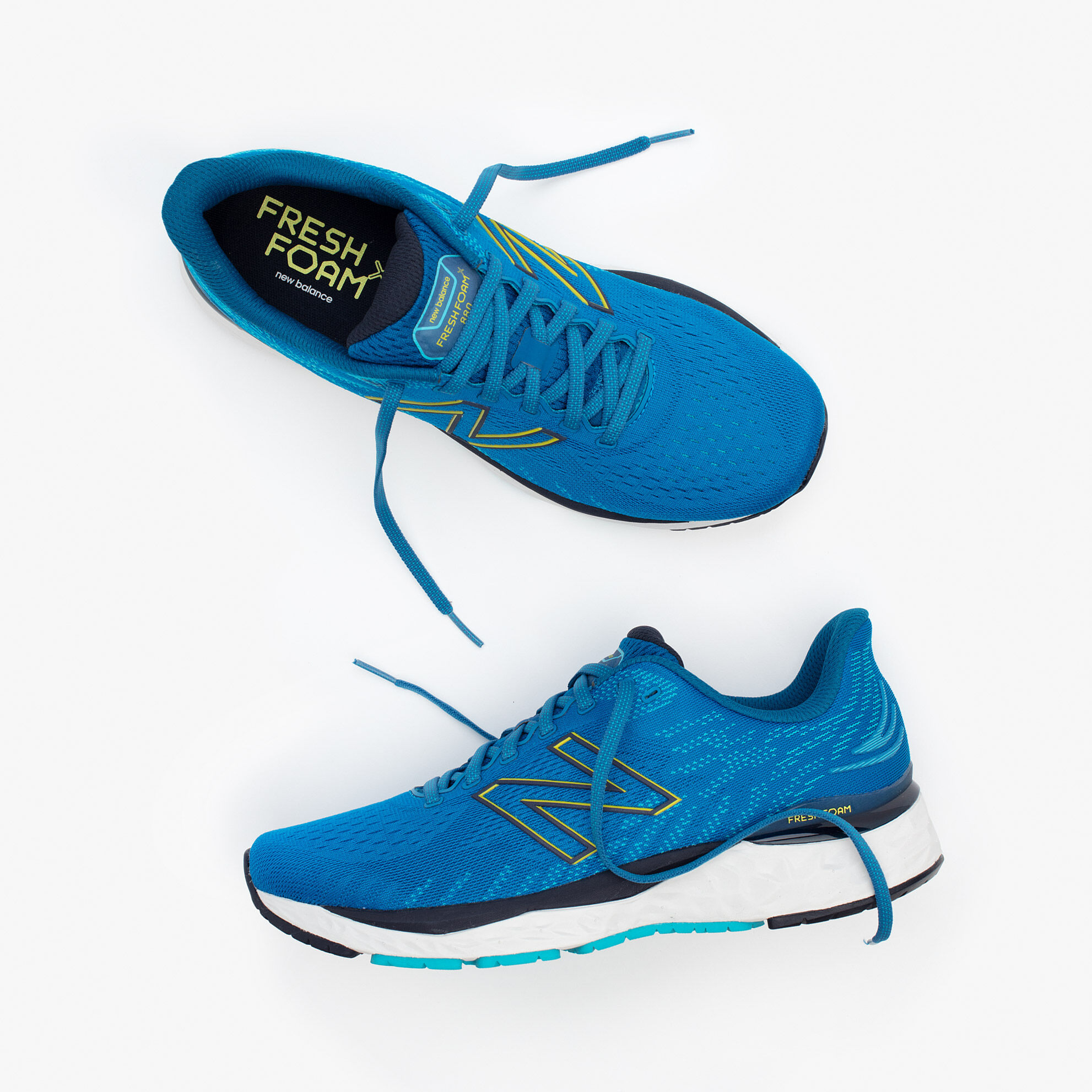 new balance blue shoes