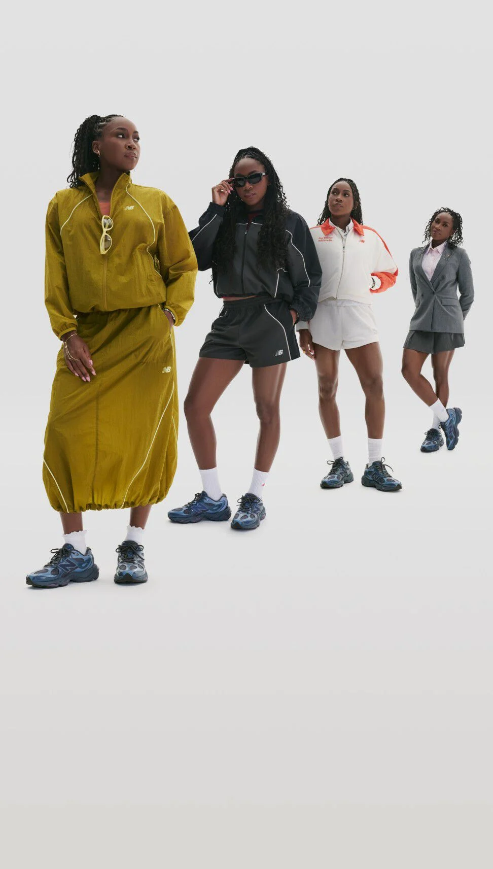 Coco Gauff luciendo el modelo 983