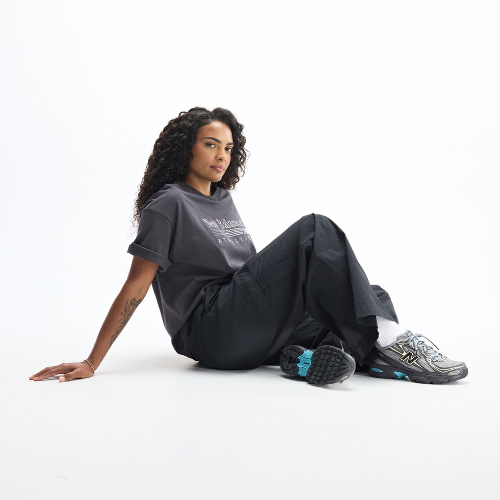 Sydeon wearing a pair of 740 &lsquo;Night Lights&rsquo;