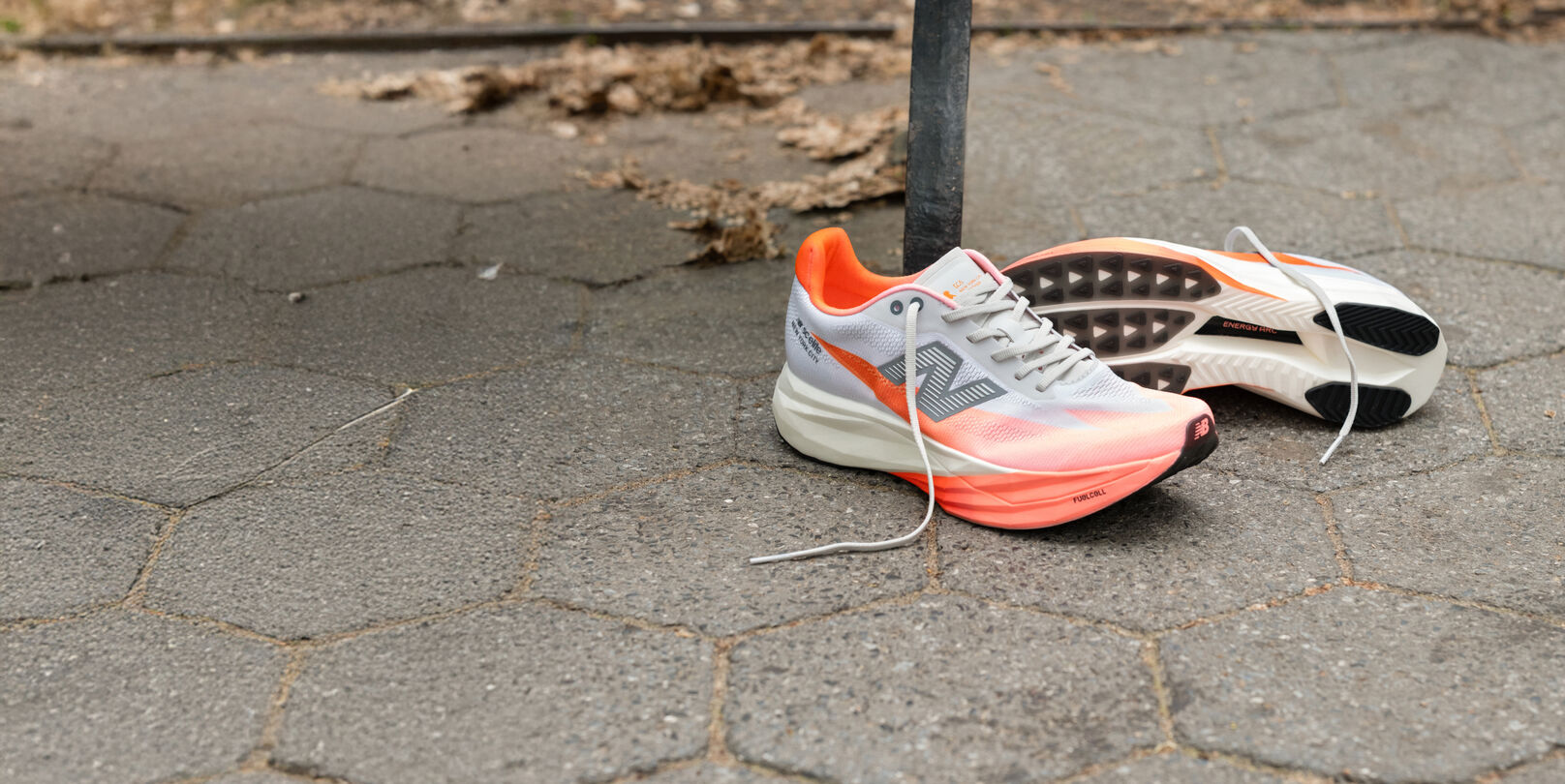 Pair of New York City Marathon edition FuelCell SC Elite shoes