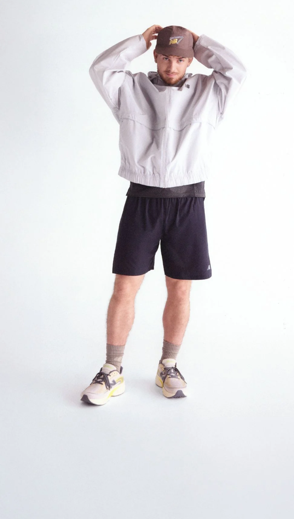 Harvey Elliott wearing the Warm Skies Ellipse shoes.