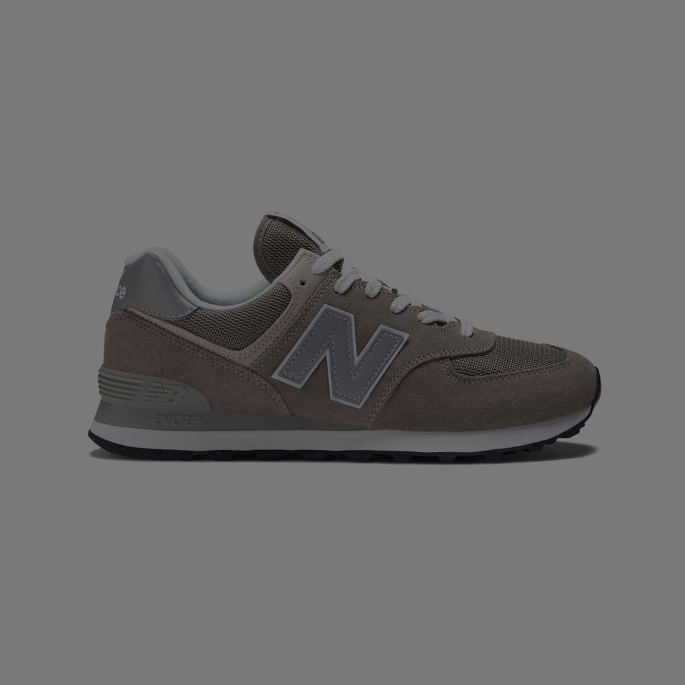 Grey New Balance 574.
