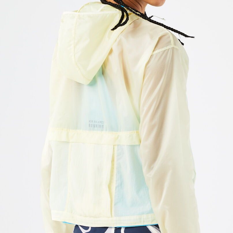 Back of the jacket showing the pocket.