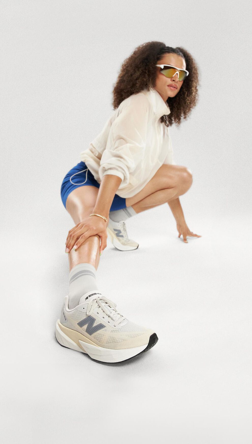 Sydney McLaughlin-Levrone wearing The FuelCell Rebel