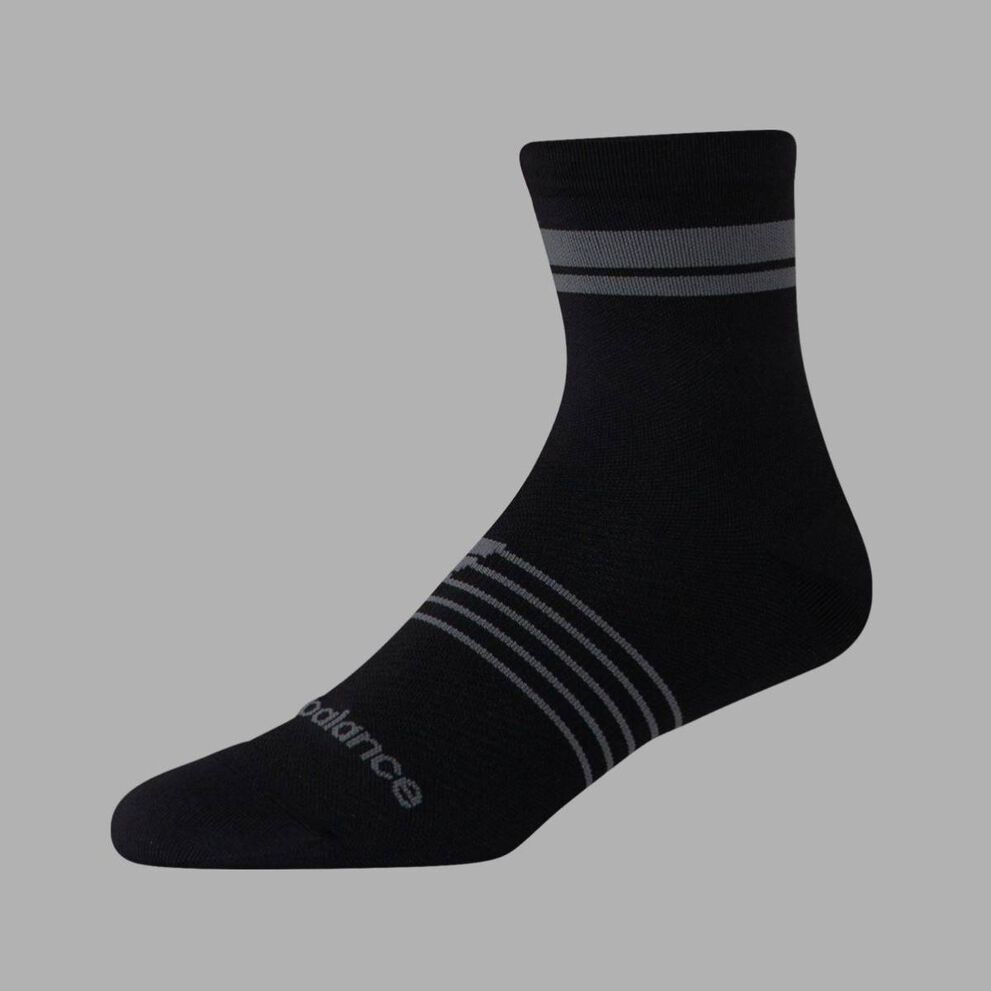 A single NB black sock. 