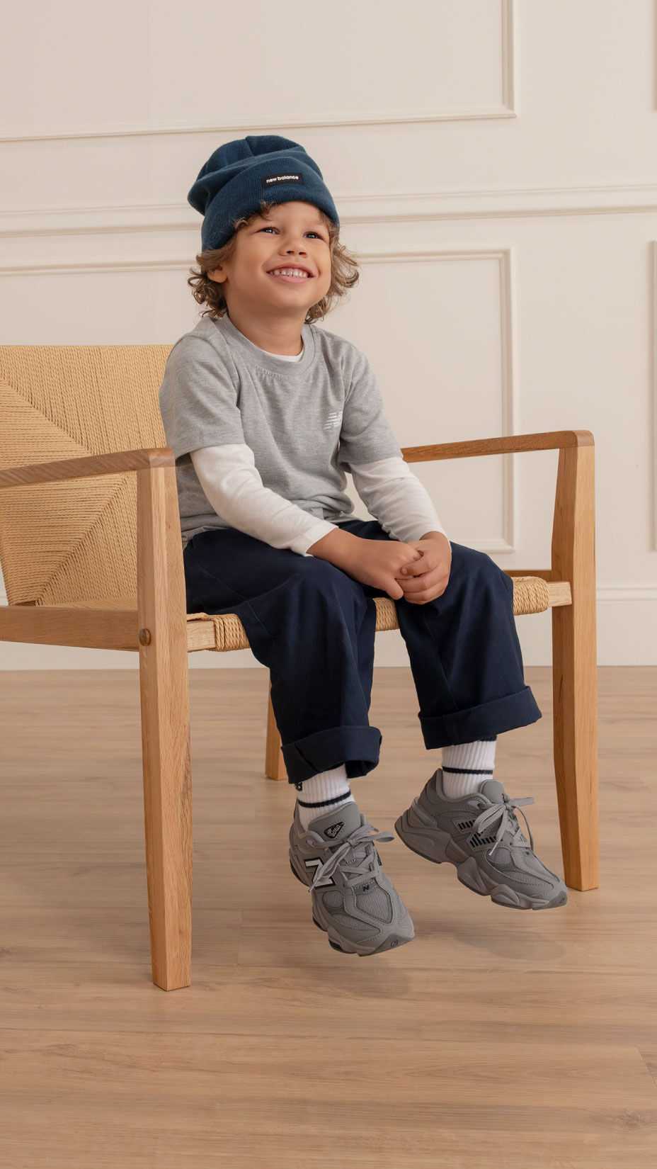 Calzado y ropa para ninos New Balance