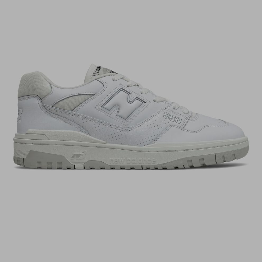 A white 550 shoe.