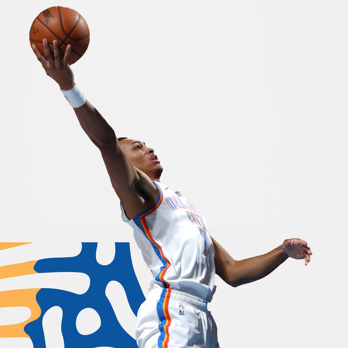 Darius Bazley dunking