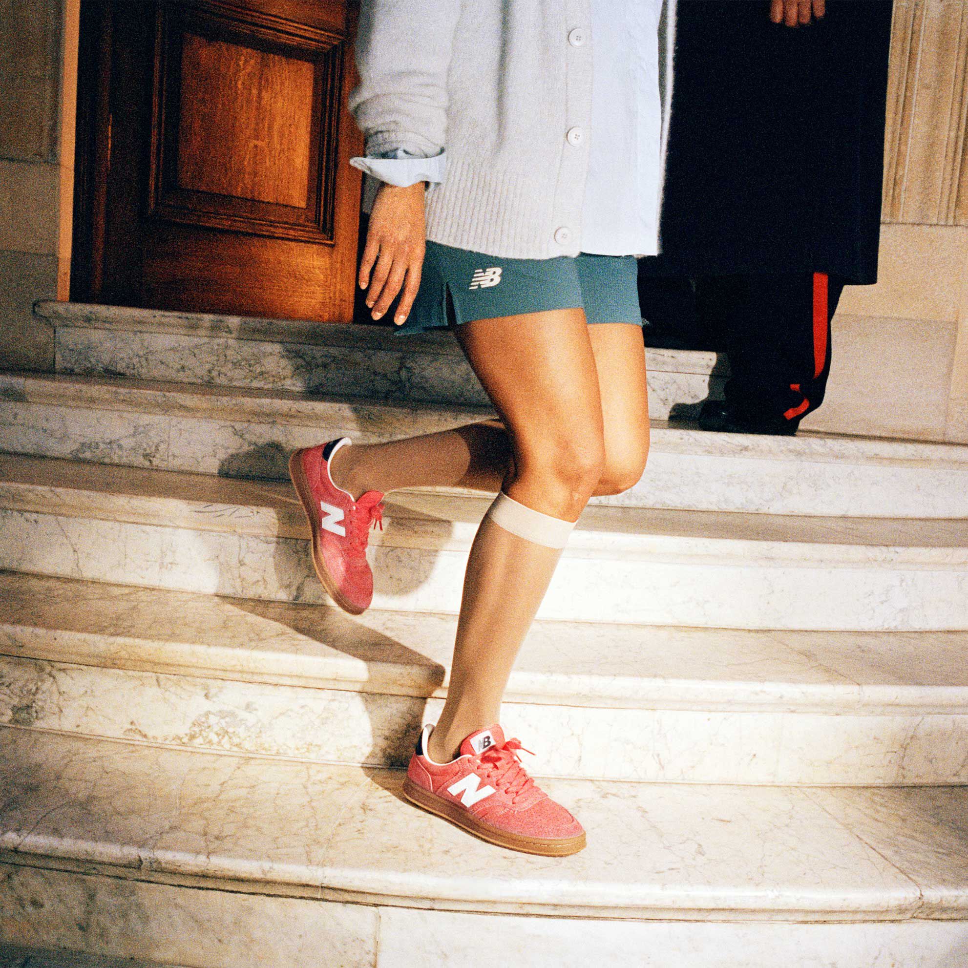 Zapatillas new balance rojas mujer cheap