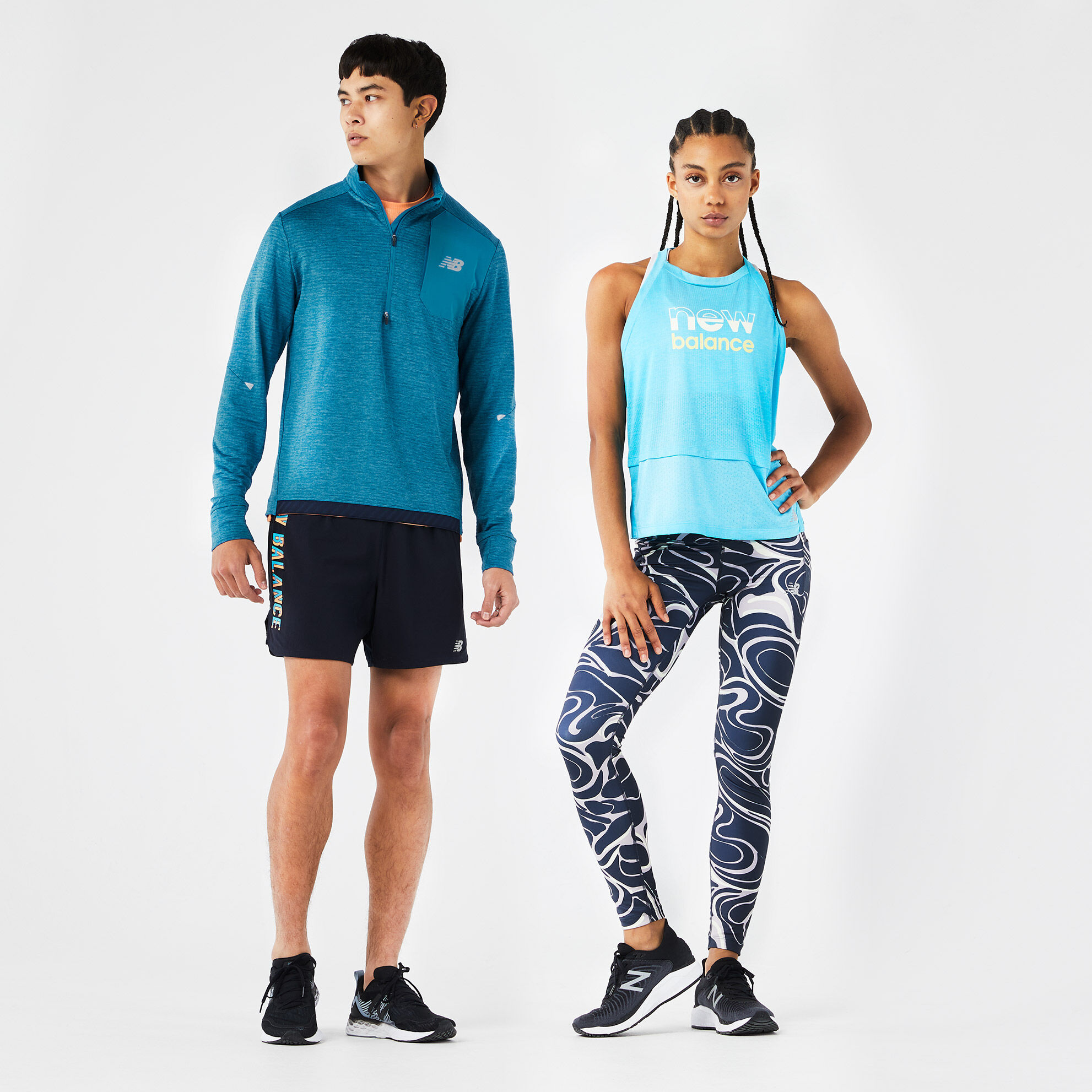 new balance running tops