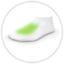 Altura de los pies promedio